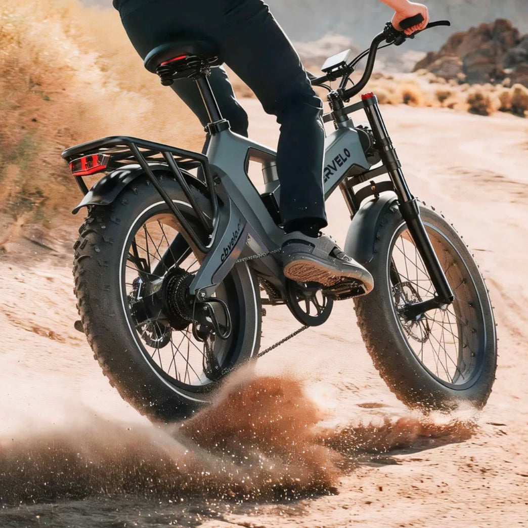 Rider enjoying a Kim's Kastle mobility product